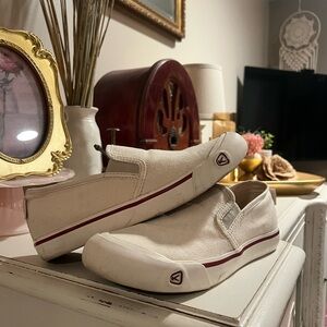 Keen Women's Cream Slip-On Flats